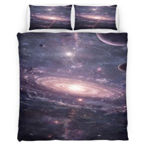 Housse de Couette Tourbillon de l'Univers Parure de Lit Ensemble de Literie