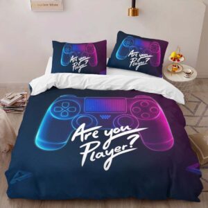 Alternative view of Housse De Couette PlayStation « Are You Player » Parure de lit Ensemble De Literie