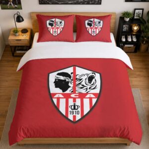 Alternative view of Housse De Couette AC Ajaccio 13 Parure de lit Ensemble De Literie - ACA Ligue 2
