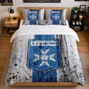 Alternative view of Housse De Couette AJ Auxerre 11 Parure de lit Ensemble De Literie - AJA Ligue 1