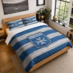 Housse De Couette AJ Auxerre 12 Parure de lit Ensemble De Literie – AJA Ligue 1