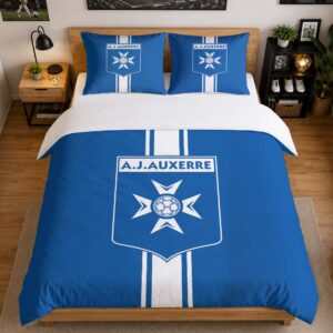 Alternative view of Housse De Couette AJ Auxerre 13 Parure de lit Ensemble De Literie - AJA Ligue 1