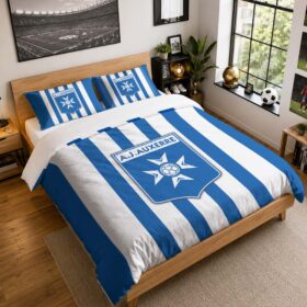 Housse De Couette AJ Auxerre 14 Parure de lit Ensemble De Literie – AJA Ligue 1