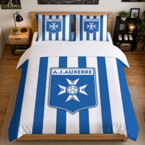 Alternative view of Housse De Couette AJ Auxerre 14 Parure de lit Ensemble De Literie - AJA Ligue 1