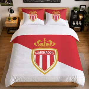 Alternative view of Housse De Couette AS Monaco 02 Parure de lit Ensemble De Literie - ASM Ligue 1