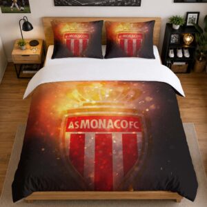 Alternative view of Housse De Couette AS Monaco 05 Parure de lit Ensemble De Literie - ASM Ligue 1