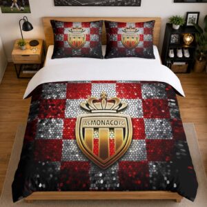 Alternative view of Housse De Couette AS Monaco 08 Parure de lit Ensemble De Literie - ASM Ligue 1