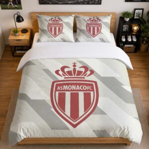 Alternative view of Housse De Couette AS Monaco 09 Parure de lit Ensemble De Literie - ASM Ligue 1