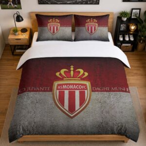 Alternative view of Housse De Couette AS Monaco 11 Parure de lit Ensemble De Literie - ASM Ligue 1