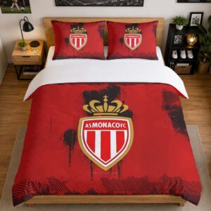 Alternative view of Housse De Couette AS Monaco 16 Parure de lit Ensemble De Literie - ASM Ligue 1