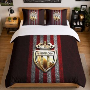 Alternative view of Housse De Couette AS Monaco 17 Parure de lit Ensemble De Literie - ASM Ligue 1