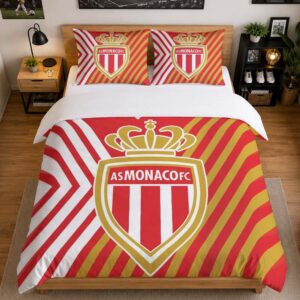 Alternative view of Housse De Couette AS Monaco 18 Parure de lit Ensemble De Literie - ASM Ligue 1