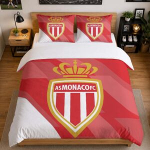 Alternative view of Housse De Couette AS Monaco 20 Parure de lit Ensemble De Literie - ASM Ligue 1