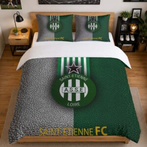 Alternative view of Housse De Couette AS Saint-Étienne 03 Parure de lit Ensemble De Literie - ASSE Ligue 1