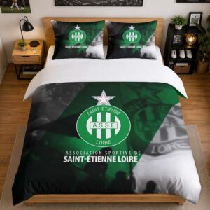 Alternative view of Housse De Couette AS Saint-Étienne 04 Parure de lit Ensemble De Literie - ASSE Ligue 1