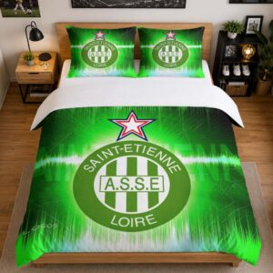 Alternative view of Housse De Couette AS Saint-Étienne 07 Parure de lit Ensemble De Literie - ASSE Ligue 1