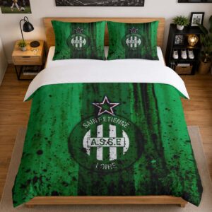 Alternative view of Housse De Couette AS Saint-Étienne 13 Parure de lit Ensemble De Literie - ASSE Ligue 1