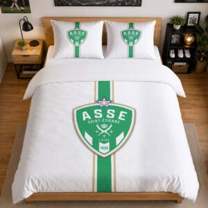 Alternative view of Housse De Couette AS Saint-Étienne 16 Parure de lit Ensemble De Literie - ASSE Ligue 1