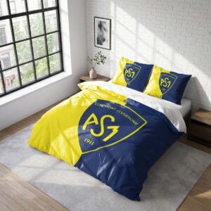 Housse De Couette ASM Clermont Auvergne Rugby Club Parure de lit Ensemble De Literie Rugby - Model 03-1
