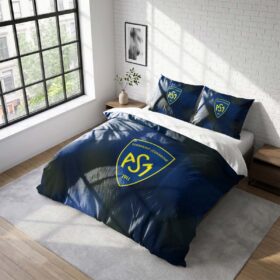 Housse De Couette ASM Clermont Auvergne Rugby Club Parure de lit Ensemble De Literie Rugby