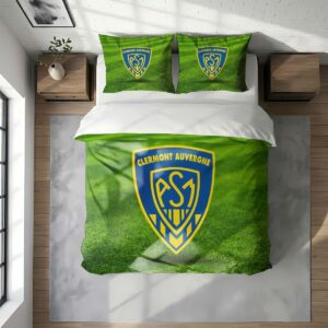 Alternative view of Housse De Couette ASM Clermont Auvergne Rugby Club Parure de lit Ensemble De Literie Rugby - Model 06