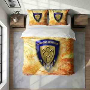 Alternative view of Housse De Couette ASM Clermont Auvergne Rugby Club Parure de lit Ensemble De Literie Rugby - Model 07
