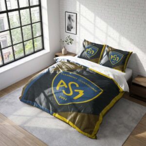 Housse De Couette ASM Clermont Auvergne Rugby Club Parure de lit Ensemble De Literie Rugby - Model 09