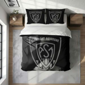 Alternative view of Housse De Couette ASM Clermont Auvergne Rugby Club Parure de lit Ensemble De Literie Rugby - Model 10