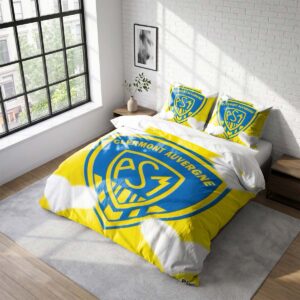 Housse De Couette ASM Clermont Auvergne Rugby Club Parure de lit Ensemble De Literie Rugby - Model 12