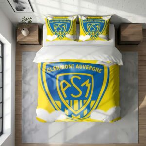 Alternative view of Housse De Couette ASM Clermont Auvergne Rugby Club Parure de lit Ensemble De Literie Rugby - Model 12