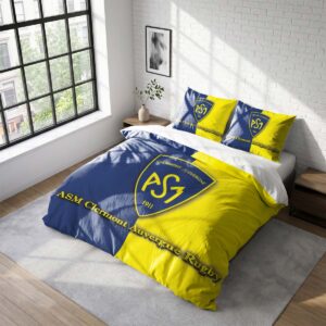 Housse De Couette ASM Clermont Auvergne Rugby Club Parure de lit Ensemble De Literie Rugby - Model 15