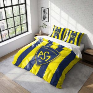 Housse De Couette ASM Clermont Auvergne Rugby Club Parure de lit Ensemble De Literie Rugby - Model 17