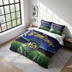 Housse De Couette ASM Clermont Auvergne Rugby Club Parure de lit Ensemble De Literie Rugby - Model 18