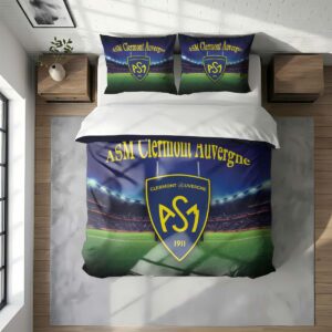 Alternative view of Housse De Couette ASM Clermont Auvergne Rugby Club Parure de lit Ensemble De Literie Rugby - Model 18