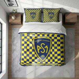 Alternative view of Housse De Couette ASM Clermont Auvergne Rugby Club Parure de lit Ensemble De Literie Rugby - Model 20