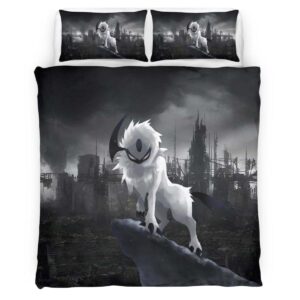 Housse De Couette Absol Pokémon Apocalypse Parure de lit Ensemble De Literie