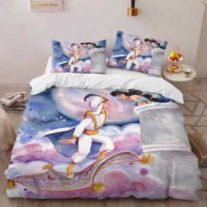 Alternative view of Housse De Couette Aladdin & Jasmine – Princesse Disney 02 Parure de lit Ensemble De Literie