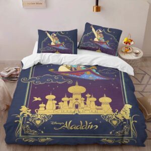 Alternative view of Housse De Couette Aladdin Disney 07 Parure de lit Ensemble De Literie