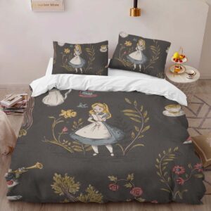 Alternative view of Housse De Couette Alice au pays des merveilles 01 Parure de lit Ensemble De Literie