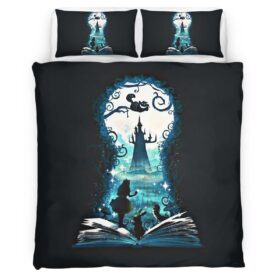 Housse De Couette Alice au pays des merveilles 03 Parure de lit Ensemble De Literie