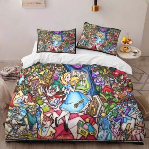 Alternative view of Housse De Couette Alice au pays des merveilles 04 Parure de lit Ensemble De Literie