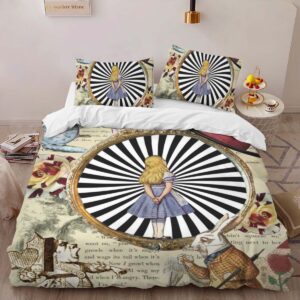 Alternative view of Housse De Couette Alice au pays des merveilles 08 Parure de lit Ensemble De Literie