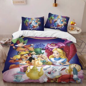 Alternative view of Housse De Couette Alice au pays des merveilles 10 Parure de lit Ensemble De Literie