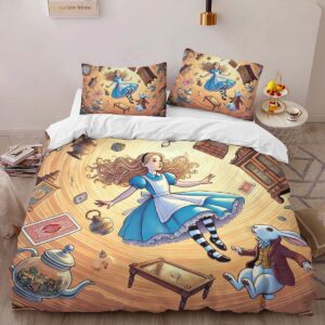 Alternative view of Housse De Couette Alice au pays des merveilles 13 Parure de lit Ensemble De Literie