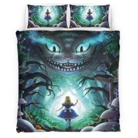 Housse De Couette Alice au pays des merveilles 14 Parure de lit Ensemble De Literie