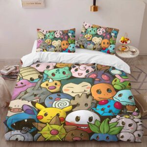 Alternative view of Housse De Couette Tous les Pokémon 2 Parure de lit Ensemble De Literie