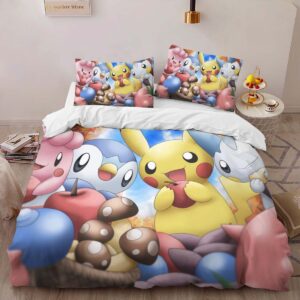 Alternative view of Housse De Couette Tous les Pokémon 4 Parure de lit Ensemble De Literie