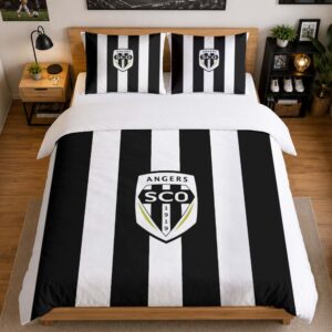 Alternative view of Housse De Couette Angers SCO 01 Parure de lit Ensemble De Literie - SCO Ligue 1