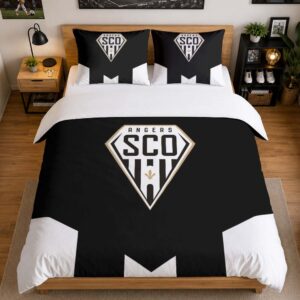 Alternative view of Housse De Couette Angers SCO 02 Parure de lit Ensemble De Literie - SCO Ligue 1