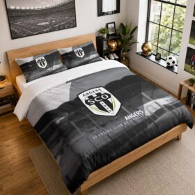 Housse De Couette Angers SCO 04 Parure de lit Ensemble De Literie – SCO Ligue 1